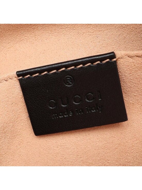 Gucci Backpack GG Marmont Black Leather main image 7